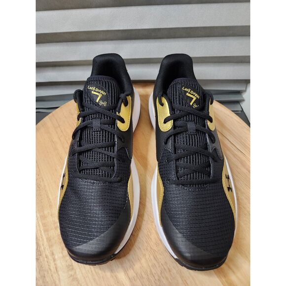 Under Armour Lockdown 7 Low Men's 11.5 EU 45.5 blk/ylw - Picture 9 of 11